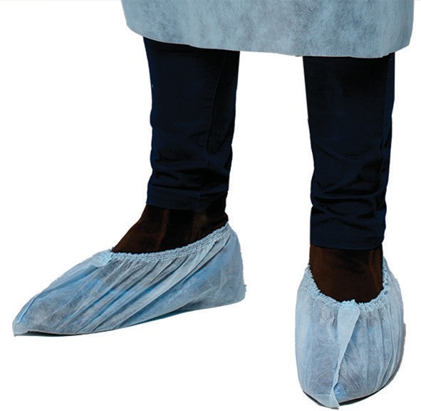 Бахіли середні універсальні, спанбонд 30г/м2, стерильні, одноразові